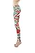 Women Leggings - Sunzel Women's Digital Print Ankle Length Footless Design Leggings Christmas Lollipops