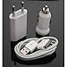 Chargeur 3 en 1 Secteur + Voiture + USB Pour Apple iPhone iPod Nano Touch MP3 MP4 , IPHONE 3, IPHONE 3GS, IPHONE 4 Chargeur secteur USB pour Apple iPhone iPod Nano Touch MP3 MP4 , IPHONE 3, IPHONE 3GS, IPHONE 4