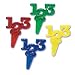123 Plastic Cupcake Picks - Set of 12 Cake Decorating Sticks