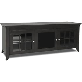 Techcraft CRE60B Credenza for 60-Inch Flat Panel Televisions