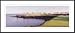 Golf Course In Hawaii Resort by unknown 56.00X20.00 Framed with Black Metal Frame