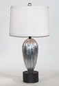 Contemporary Silver Washed Table Lamp