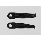 Competition Werkes GP-Footpegs - Rider - Black 1GPS2-BK by Competition Werkes