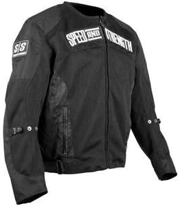 Speed and Strength Trial By Fire Mesh Jacket Black (Large 87-5852)