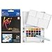 KOI WATERCOLOR FIELD SKETCH BX W/ BRUSH-24 PC SET-24 COLORS