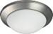 Quorum 87815-1-65 One Light Ceiling Mount, Satin Nickel Finish
