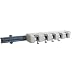 Evriholder Store n' Slide Wall Organizer, 5-Position
