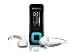 from Samsung Samsung YP-F3 4GB Sports Clipper MP3 Player - Blue Model SAMYP-F3AL