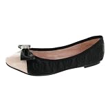 HELLO KITTY Dauphine Fabric Patent Flats Womens Shoes