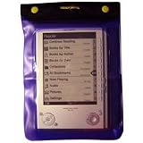 TrendyDigital WaterGuard Waterproof Case for Sony eReader PRS-500, PRS-700bc, PRS-505 & PRS-600, Purple Border