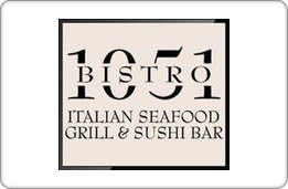 Bistro 1051 Gift Card ($250)