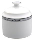 Nikko Perennial Gray Fine China Sugar and Lid