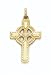 14K Celtic Cross Pendant - GH12798