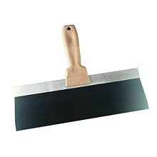 Goldblatt G05652 Blue Steel Taping Knife, Plastic Handle, 12-Inch
