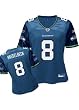 Matt Hasselbeck Navy Reebok Replica Seattle Seahawks Women's Jersey