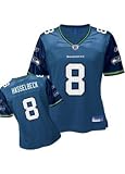 Matt Hasselbeck Navy Reebok Replica Seattle Seahawks Women's Jersey - Medium