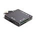 Logilink all in one Cardreader 6,5 x 6,5 cm klein f�r MS M2 CF MD XD SD SDHC MMC MicroSD Karten Karte schwarz Cardreader Kartenleser edle Optik mit LED>>> exklusiv bei lets-sell! <<<<<