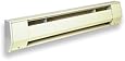 King 5K2412BW 1,250-938-Watt 240/208-Volt 5-Foot Baseboard Heater, Bright White