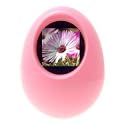 TeckNet 1.5" EGG SHAPED DIGITAL PHOTO FRAME CHRISTMAS GIFT- Store up to 107pcs photoes - Pink