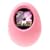 TeckNet 1.5" EGG SHAPED DIGITAL PHOTO FRAME CHRISTMAS GIFT- Store up to 107pcs photoes - Pink