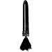 Bejeweled and polished black 7 (17.8 cm) vibrator is seductively thrilling. Powerful and penetrating multi-speed vibration. Phthalate free. 11 x 1.5 x 1.5 (29 cmx 4 cm x 4 cm). Battery Info: Uses 2-C batteries (not included). Flirtatious rubber flogger attached to the base.