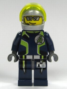 Agent Fuse (Helmet) - LEGO Agents Figure
