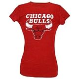 T Bulls Ladies Red Tri Blend Cap Sleeve