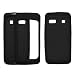 Black Soft Silicone Gel Skin Cover Case for LG Xenon GR500