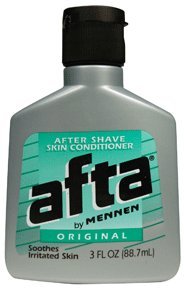 shaving cream for electric shaver:Afta Shave Skin Conditioner regular Original: 3 OZ