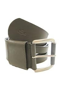 Women's Wide Waist Leather Belt With Aged Nickel Hardware