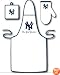 New York Yankees Apron ( Oven Mitt and Potholder Set)