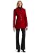 Jessica Simpson Coats Women’s Napkin Collar Pea Coat, Lipstick, Medium