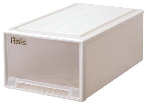 Fits フィッツケース 【2個セット】押入れ用 ディープL(幅44×奥行74×高さ30ｃｍ)