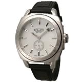 Coach Ali Signature Black Leather Watch