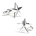 Sterling Star Cufflinks
