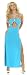 Sex Symbol Long Hole Gown Trimmed w/ Rhinestone in Ottoman #229O (Available in a Variety of Colors & Sizes)