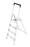 Hailo L40 150 kg Capacity Aluminium Stepladder (4 Steps)