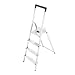 Hailo L40 150 kg Capacity Aluminium Stepladder (4 Steps)