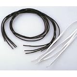Elastic Shoe Laces - Round, Brown, 27 - 2 pairs