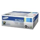 Samsung SCX-P4521A Tonerpatrone (2 x 3000 Seiten, Doppelpack) schwarz f&uuml;r SCX-4321,-4521