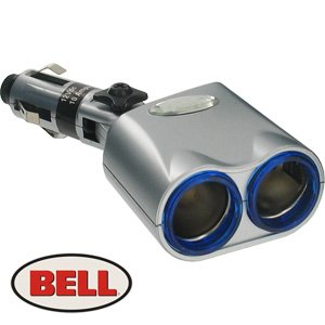 Cigarette Lighter Plug Dual Socket Adapter