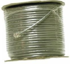 The Best 500FT 28 AWG 4-CONDUCTOR SILVER SATIN MODULAR CABLE REEL