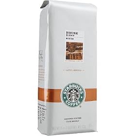 Starbucks House Blend Whole Bean Coffee 1 lb.
