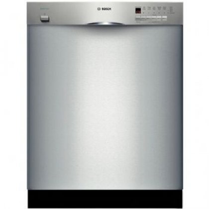 Bosch : SHE43P15UC 24 Evolution 300 Series Full Console Dishwasher - Stainless Steel