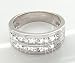 1.20 Carat Round Diamond Eternity Ring in 18ct Solid White Gold
