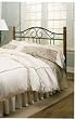 Weston Twin Size Headboard Matte Black/ Maple Finished Bye Fashon Bed Group