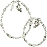 ~ Chloe Emma Mother/Daughter Bracelet Set Daughter 4.5 in (5-15 Months) Mother 7-7.5 in (Small/Medium)