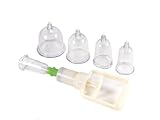 Vakuum Unterdruck Massage Set 5 cups + Pumpe