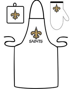 New Orleans Saints NFL Grilling Apron Set