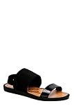 Rebels Women's Joplin Slingback Sandal,Black,6.5 M US